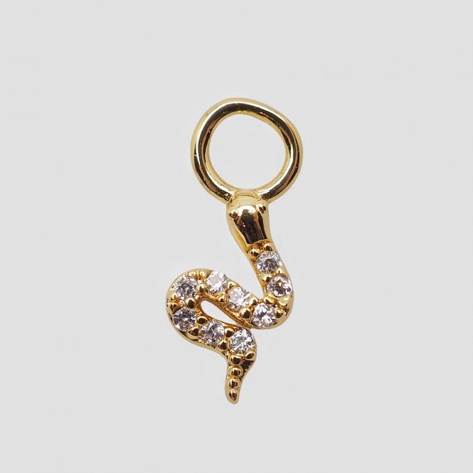 Hovedbilde Charm slange blank