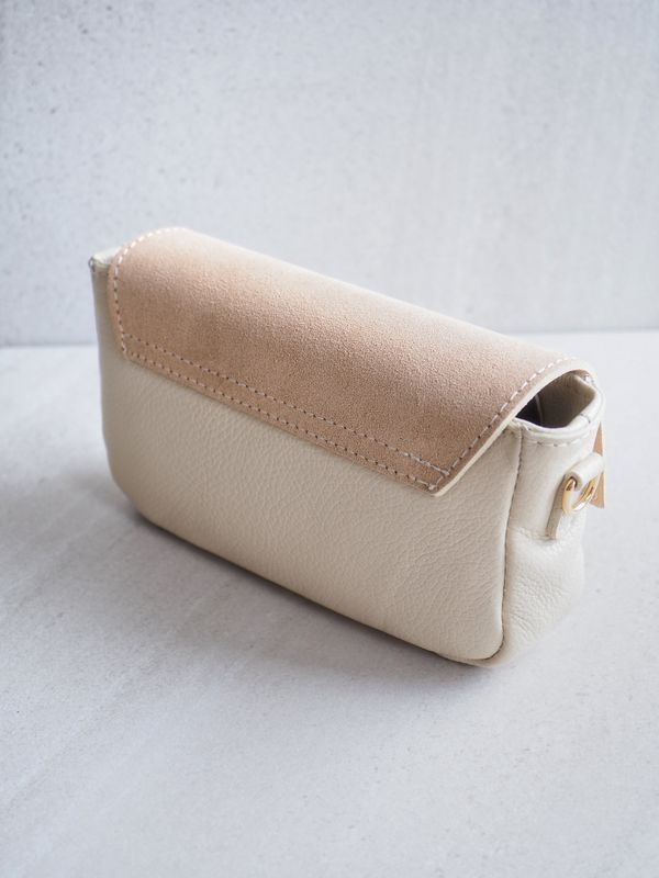 Skinnclutch Beige