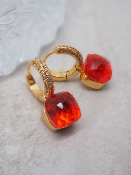 Hovedbilde Adele øredobber korall 