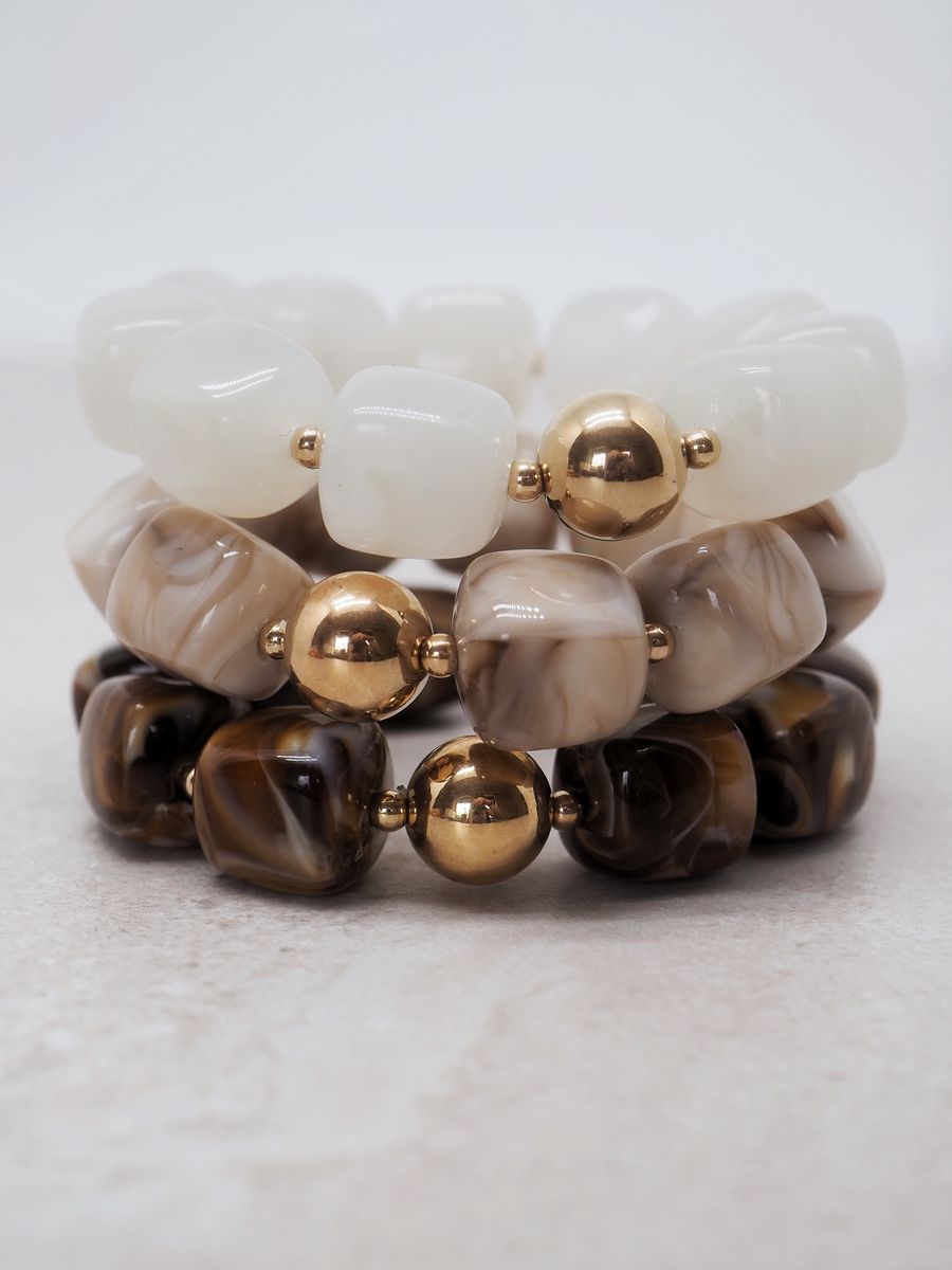 Armbånd beige