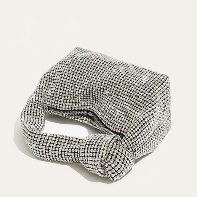 Hovedbilde Clutch glitter sølv