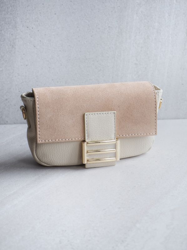 Skinnclutch Beige