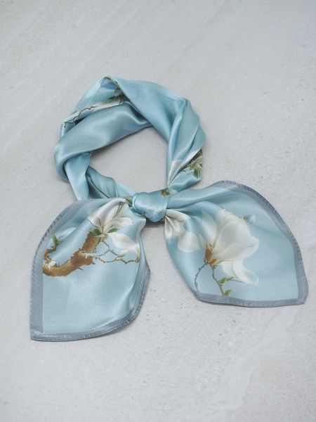 Hovedbilde 7DAYS silkeskjerf mini lyseblått