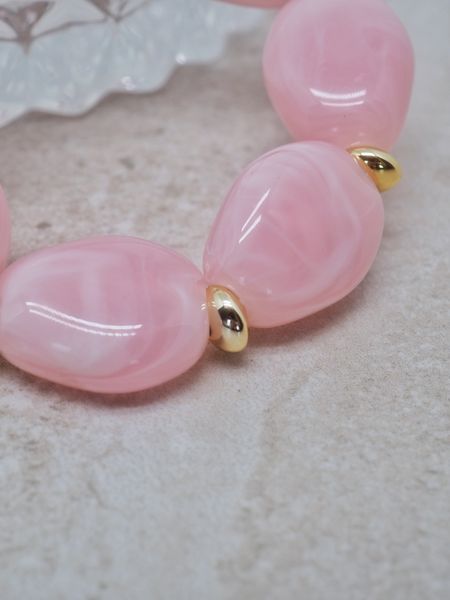 Hovedbilde Plexiglass armbånd lyserosa