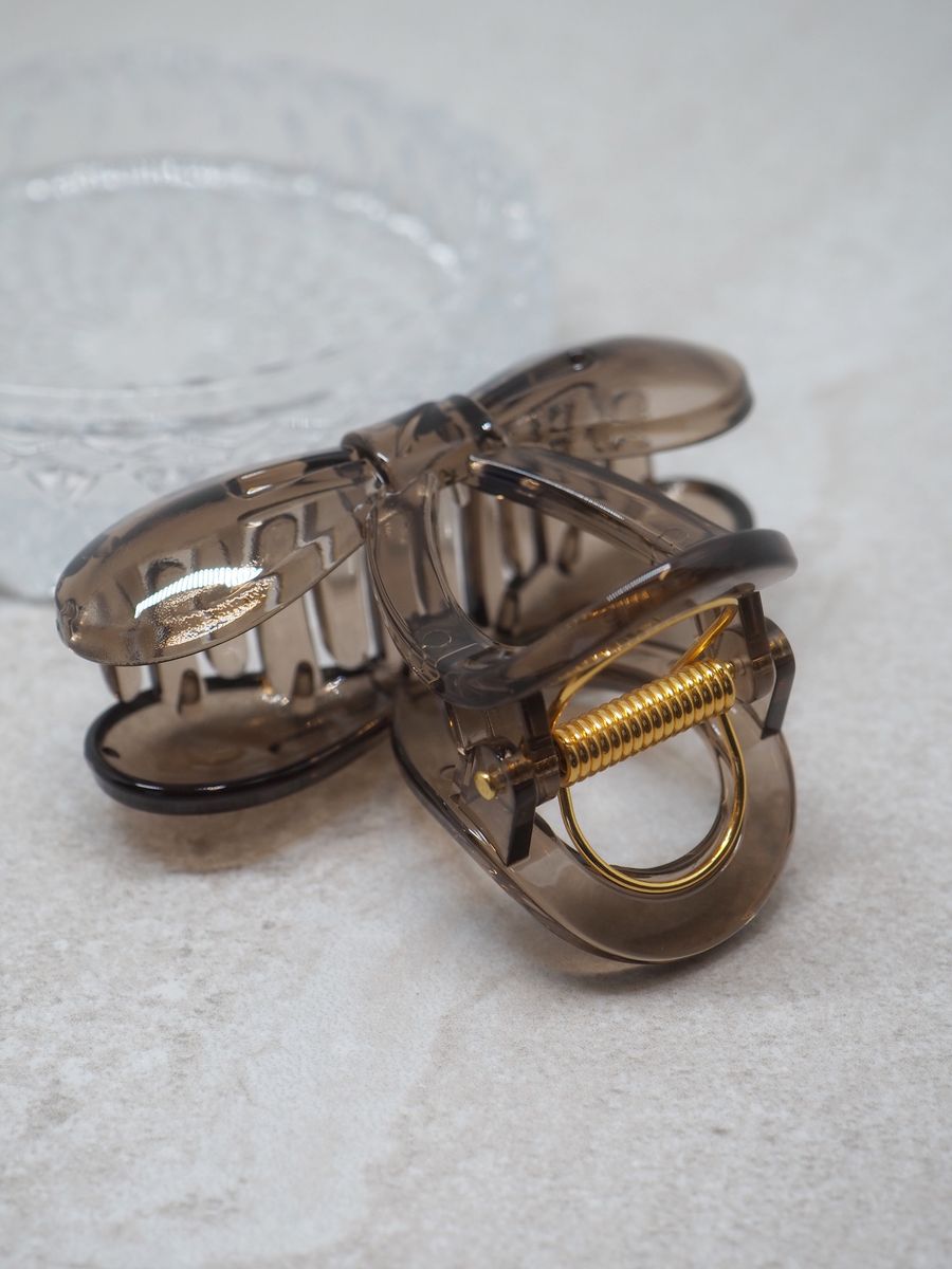 Hårklype sløyfe brun