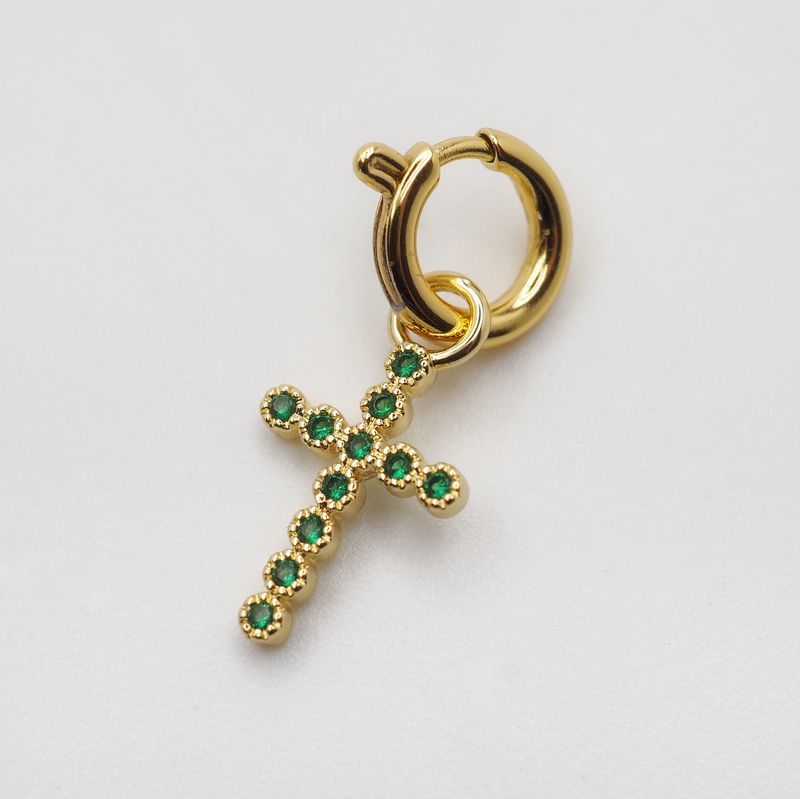 Charm kors grønn