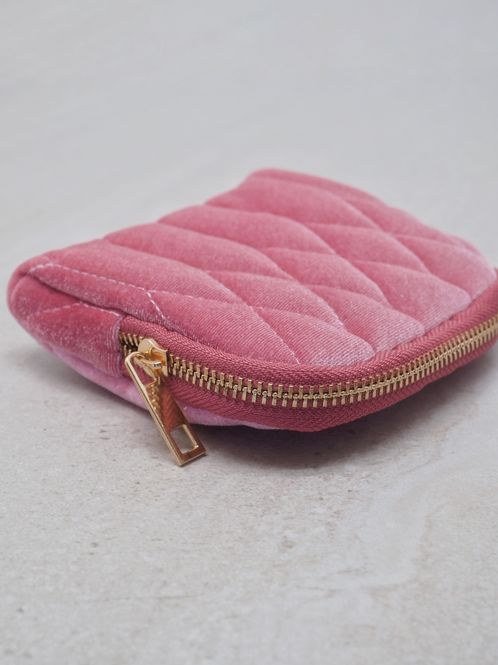 Hovedbilde Smykkepung velur rosa