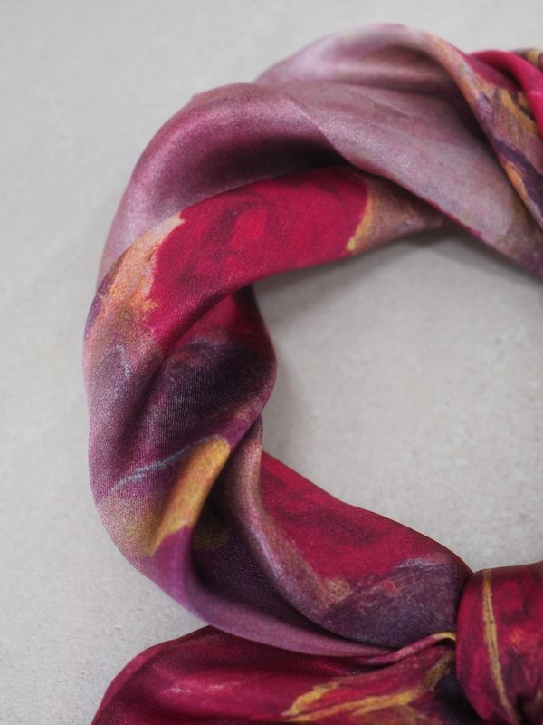 7DAYS silkeskjerf mini fuksia