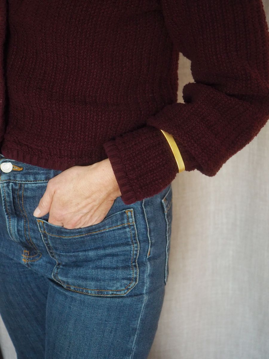 Armstrikker gullfargete 