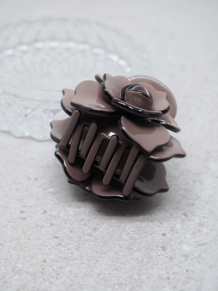 Hårklype rose brungrå