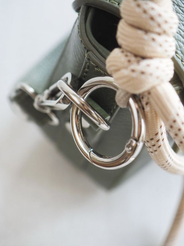 Veskestropp tautvist beige og olive