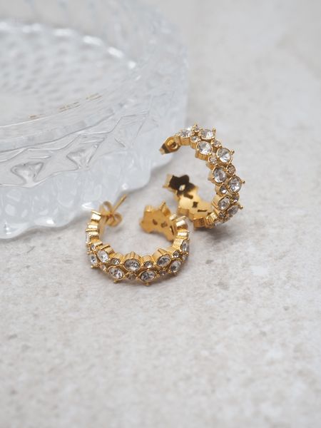 Hovedbilde Øredobber med zirkoner