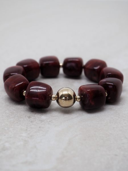 Hovedbilde Armbånd bordeaux