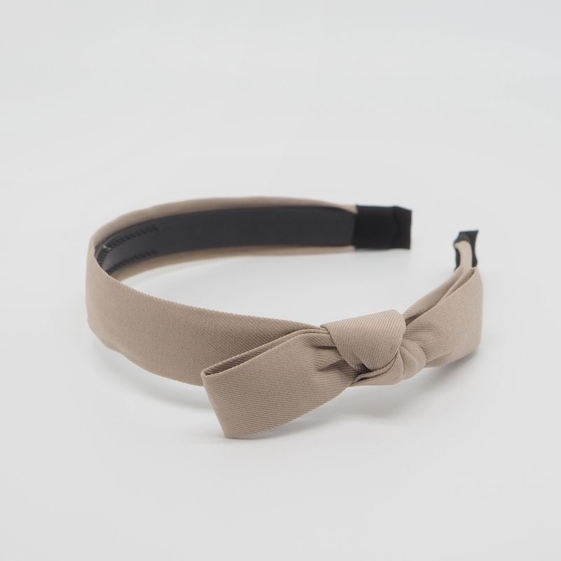 Hårbøyle sløyfe beige