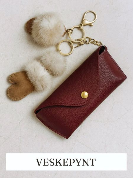 Veskepynt nøkkelringer vesker 