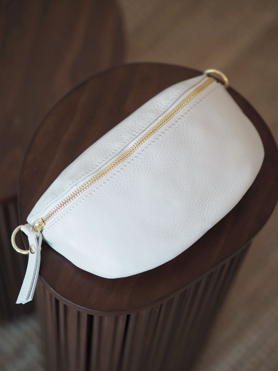Skinn bumbag off-white